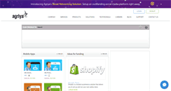 Desktop Screenshot of customers.agriya.com